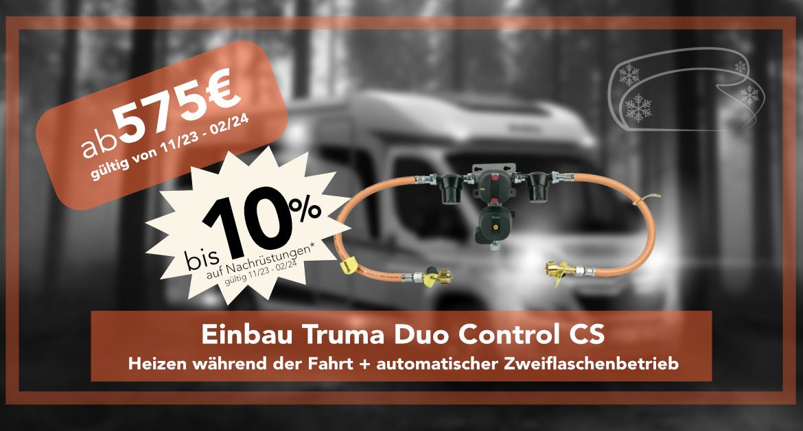 Truma Duo Control CS im Wohnmobil einbauen 